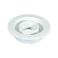 Střešní odvětrávání Knorz 190 mm s hadicovou přípojkou 60 mm, bílé