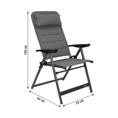 Kempingové křeslo Slimline - výběr barev