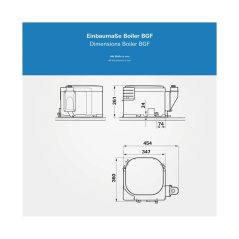 Plynový bojler Truma BGF 10l