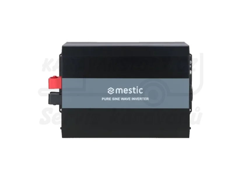 Měnič napětí Mestic 1000W čistý sinus - automatický přepínač zdroje