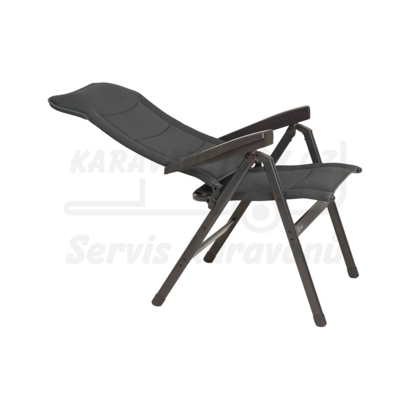 Kempingové křeslo Selencia Berger by Westfield - šedé
