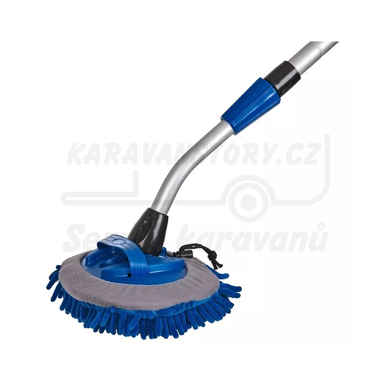 Teleskopický mycí kartáč 2v1 délka 130 - 180 cm