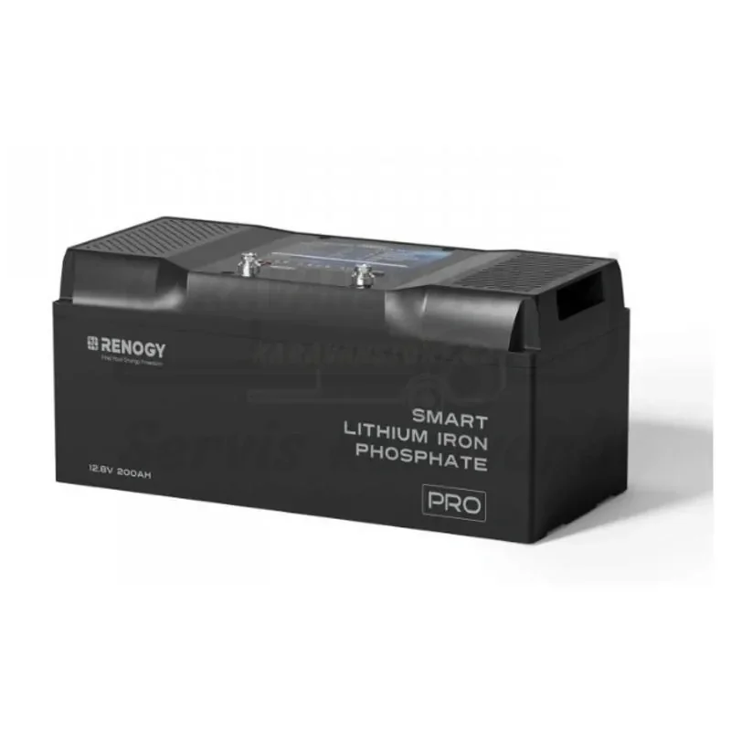 Renogy PRO 200Ah 12V LiFePO4 Smart baterie s Bluetooth a vyhříváním