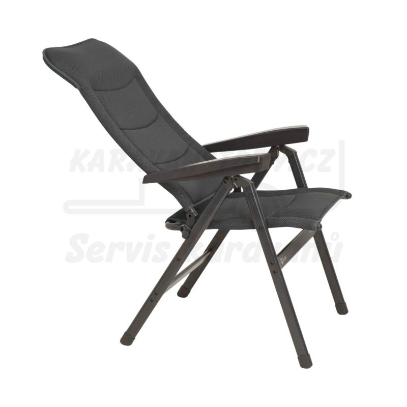 Kempingové křeslo Selencia Berger by Westfield - šedé