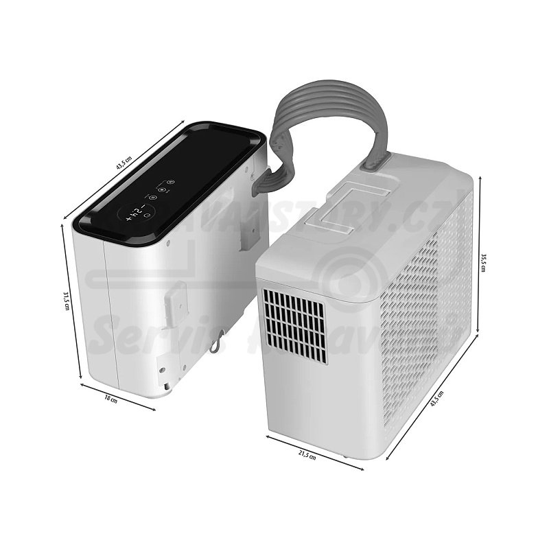 Mobilní splitová klimatizace Berger Arktar 3000 Pro 2 800 BTU / 820 W