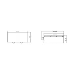LiFePO4 akumulátor pod sedadlo Maxx 12,8V, 200Ah (250A) BT + vyhřívání