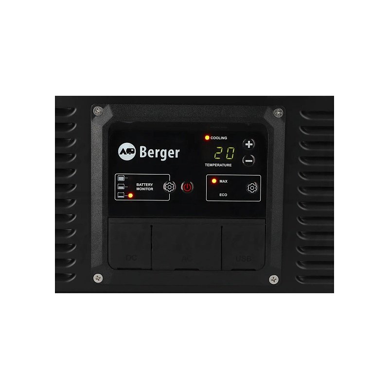 Kompresorová lednice Berger MCX 35, 35 litrů, 12V/24V/230V