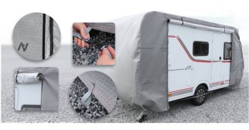 Krycí plachty pro karavany