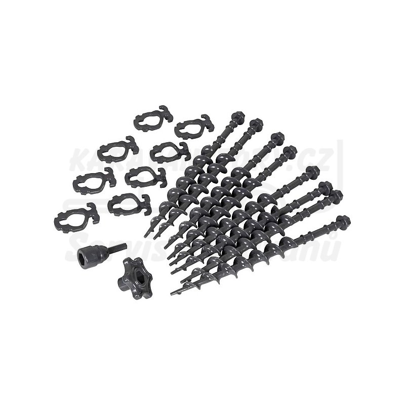Sada šroubovacích kolíků Bo-Camp Screw pegs set 8 pcs