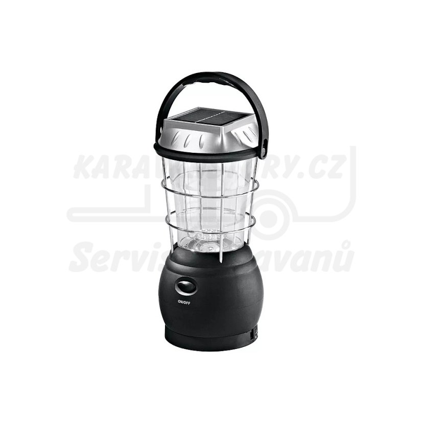 Solární kempingová lampa