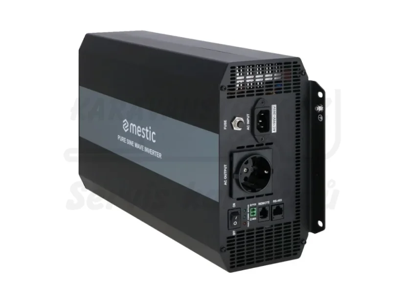 Měnič napětí Mestic 2000W čistý sinus - automatický přepínač zdroje