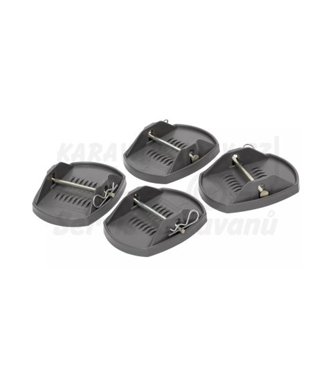 Podložky pod stabilizační nohy - sada 4ks