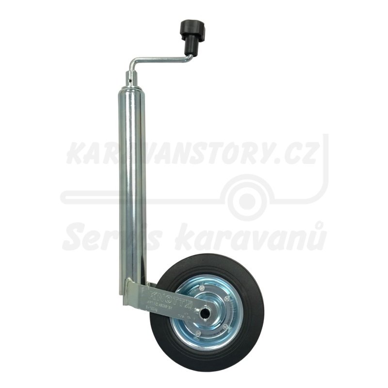Kolečko opěrné KNOTT prům. 48 mm (ocelový disk) 150 kg