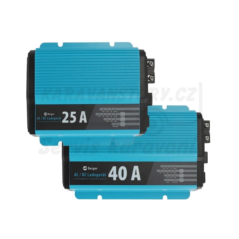 Inteligentní nabíječka baterií 12V Berger BCA AC/DC