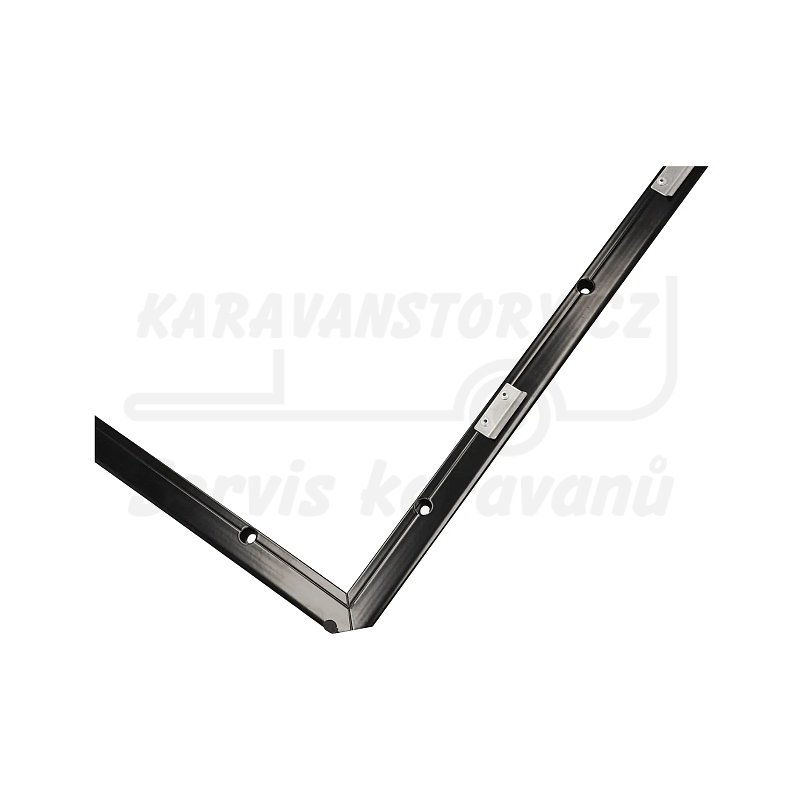 Boční okno Berger Style PeakView s plisovanou žaluzií