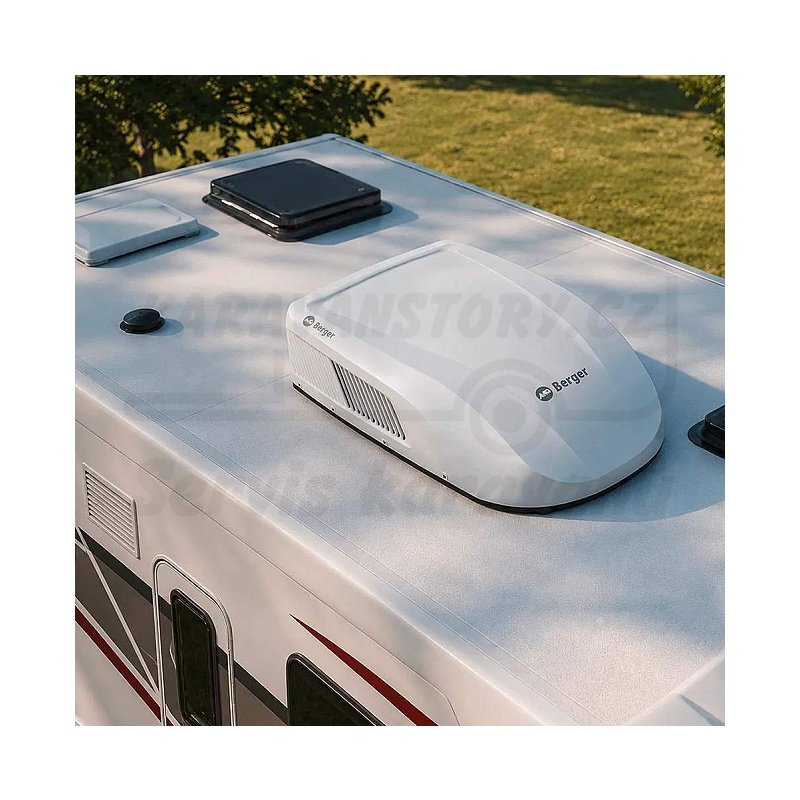 Střešní klimatizace Berger Arktar Roof 2650 s vytápěním, bílá, 2650 W