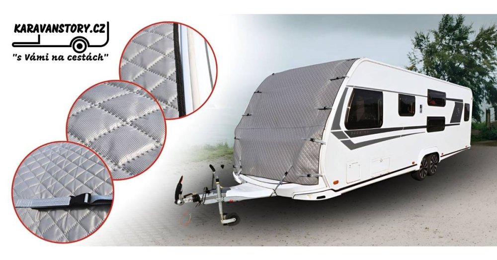 Čelní plachty na karavany - Rozměr čelní plachty - 220x180cm
