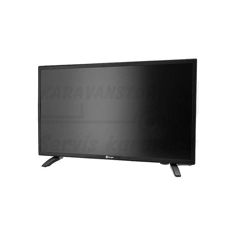 Berger Smart TV 27 palcový televizor Classiq s trojitým tunerem a napájením 12/24 V