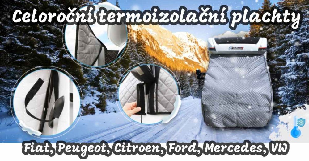 Termoizolační kryty kabiny - Doprava zdarma