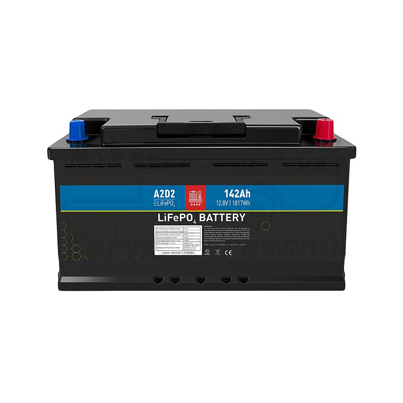 A2D2 baterie LiFePO4 12,8V 142Ah F15 SELF-HEAT Car Battery Case (Sunwoda cells)
