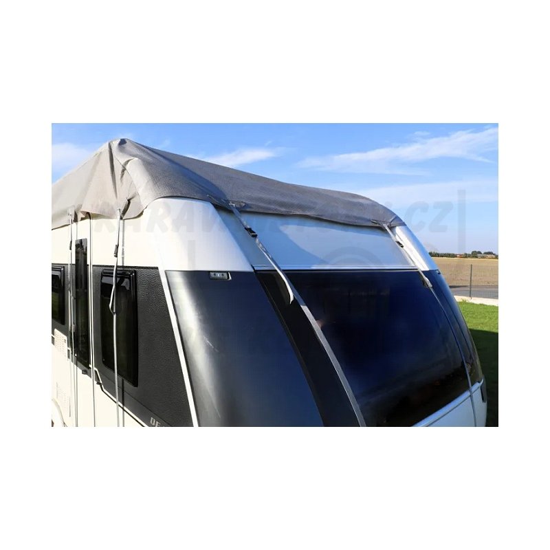 Celoroční střešní ochranná plachta na karavan - Rozměr plachty (délka/šířka): 750/250cm